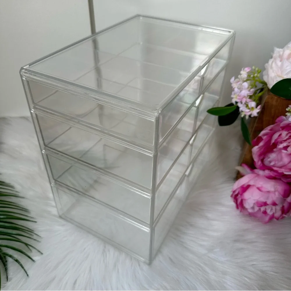 OnDisplay 4 Tier Acrylic Cosmetic/Makeup Organizer